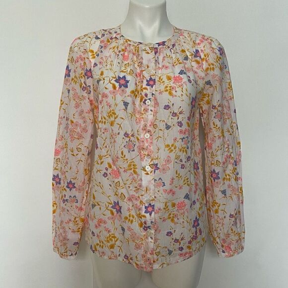 Gap Floral Button Down  - Picture 2 of 10